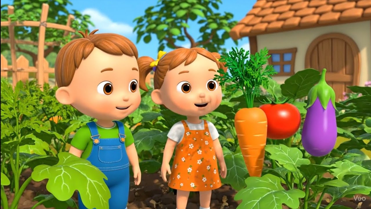 Learn Vegetables Names for Kids &ndash; Fun Song | Ezylar Kids