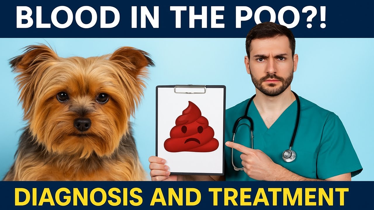 🚨 Blood in Dog Stool? Vet Explains AHDS & HGE Treatment💩