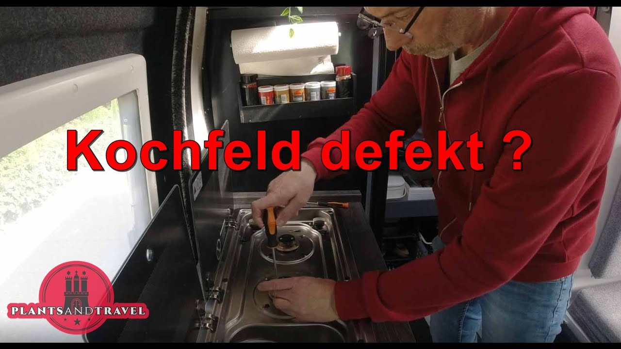Gasherd von Dometic, Flamme geht aus wenn man den Drücker loslässt. Was kann man tun ?