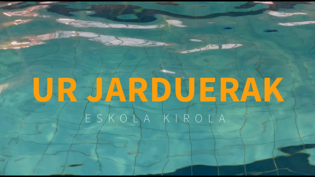 Eskola Kirola 2023-2024. Ur Jarduerak