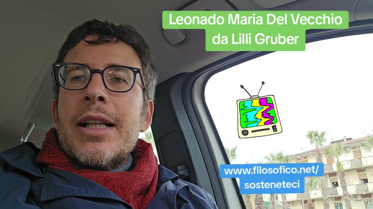 DIEGO FUSARO: Leonardo Maria Del Vecchio da Lilli Gruber