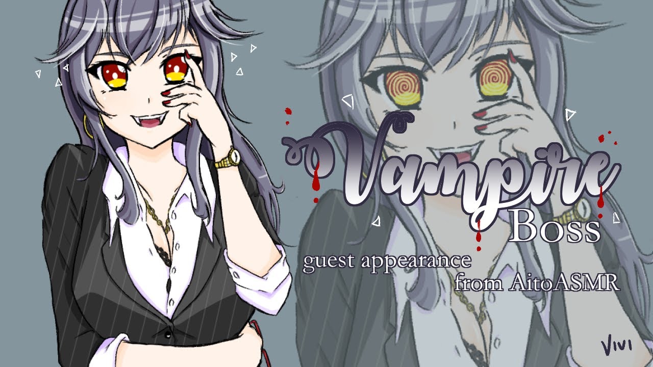 [ASMR] Trapped in an Elevator with Your Thirsty Vampire Boss [Vampire]