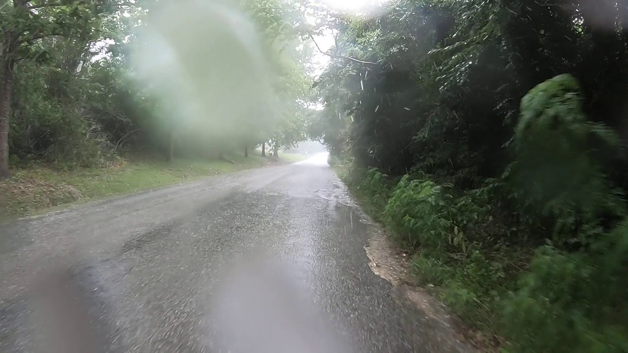 Rainy ride from Ridgeville