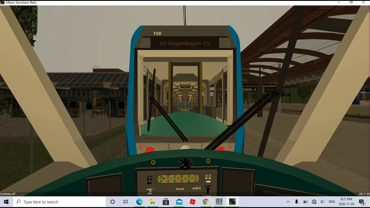 Metro Simulator Beta 3.15 Simvliet 2020 Alstom Reims Citadis Tram on Line 13