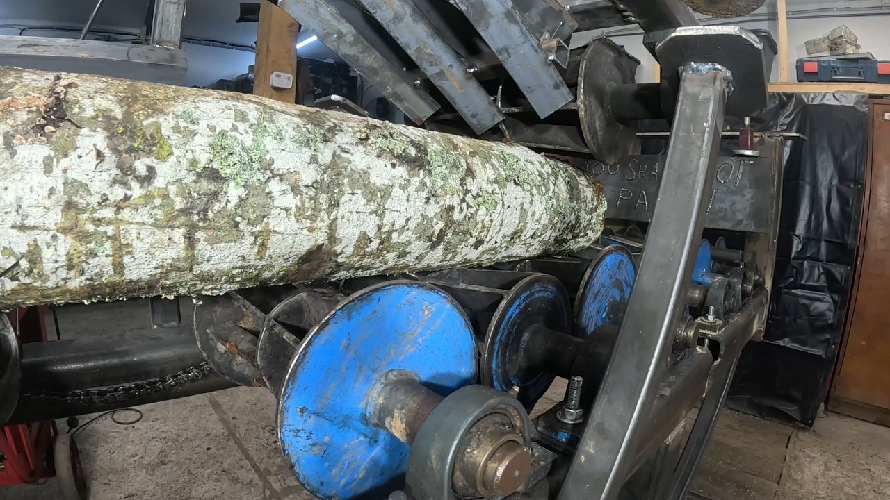 Work continues on the firewood processor EP2 - (Cutting deck build)