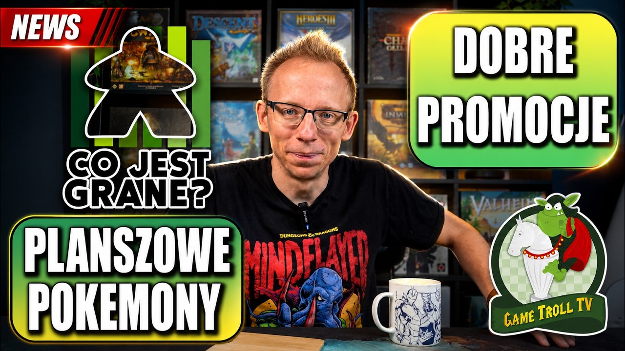 Co jest grane? Planszowe pokemony i dobre promocje
