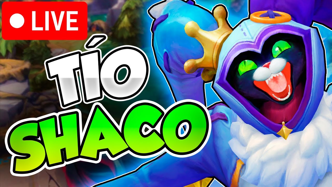 Jugando Shaco en Esmeralda 🤡 | Cosplay | OTP SHACO EX CHALLENGER