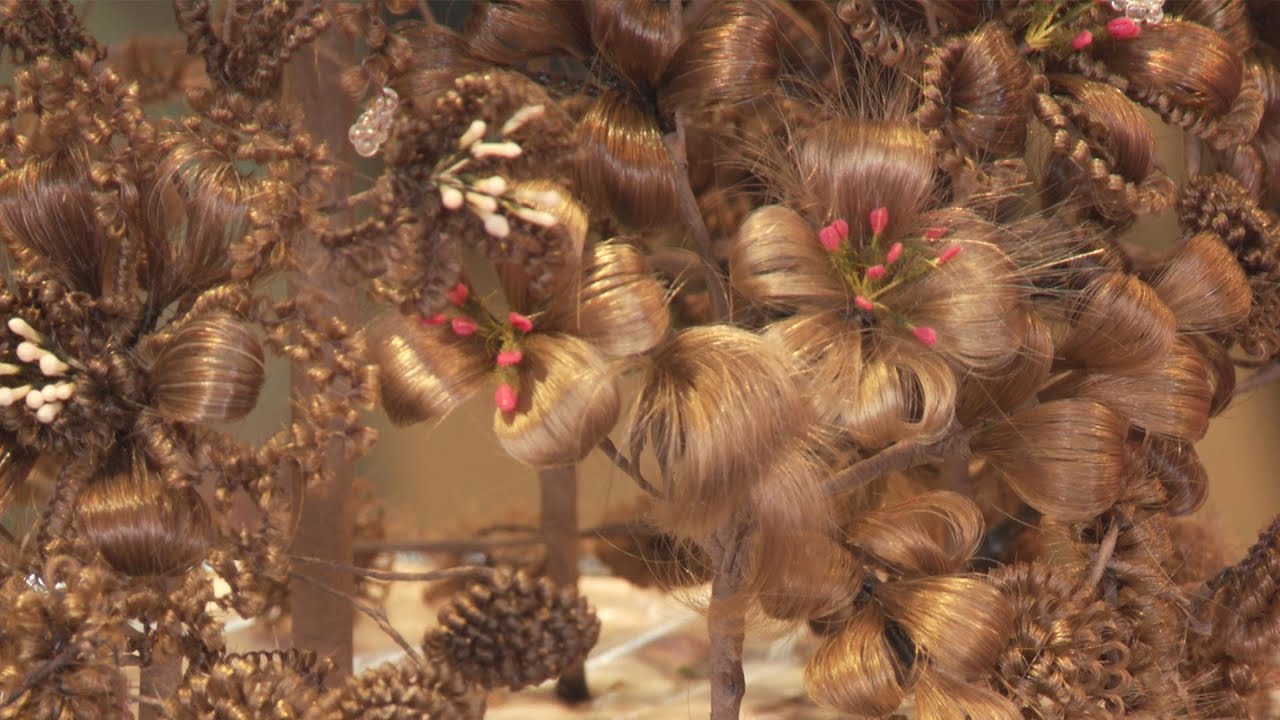 Victorian Ornamental Hair Tree, ca. 1880 | Web Appraisal | Albuquerque