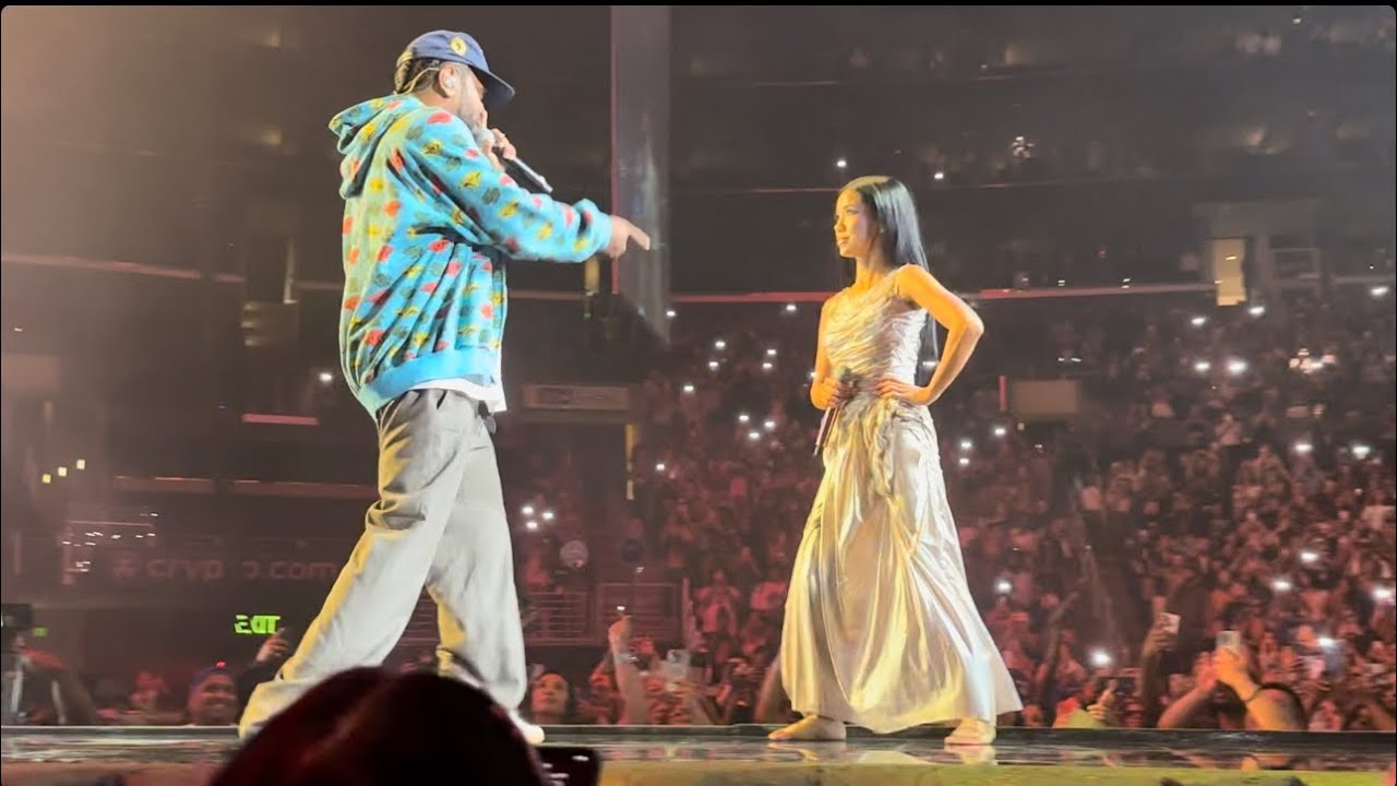 Beware - Jhené Aiko and Big Sean live at the Crypto.com Arena in Los Angeles 7/31/24