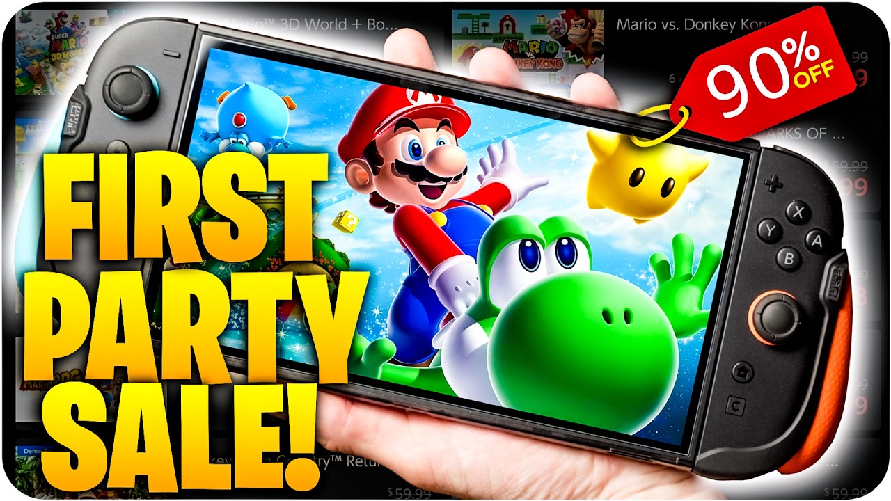 Прямо сейчас в Nintendo eShop проходит грандиозная распродажа в честь Дня Марио!