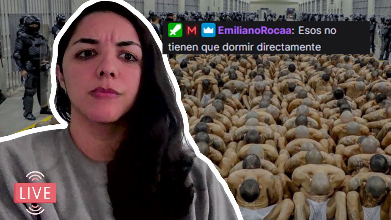 ¿ENCARCELADOS PARA SIEMPRE? CÁRCEL de EL SALVADOR // Reacción en directo a video de @lethalcrysis