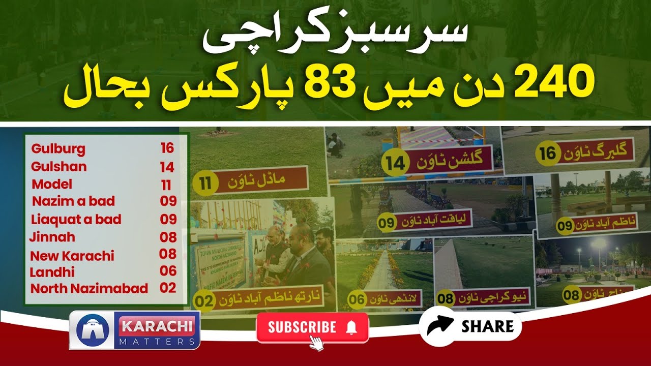 Green Karachi! Astonished work By Jamaat-e-Islaami #karachi #news #karachimatters