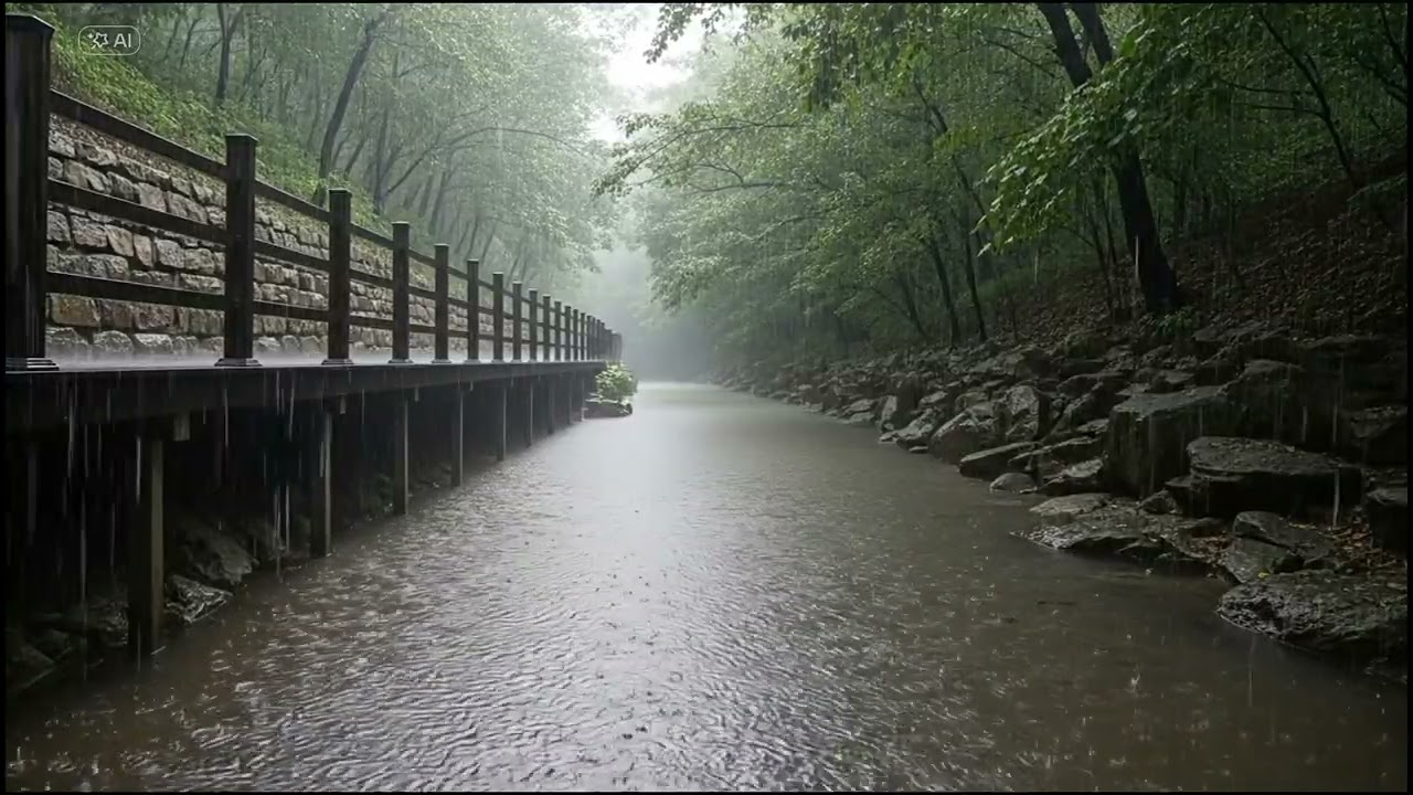 🎧Cozy rain sounds for a restful sleep│Relaxation│Concentration│Improving insomnia