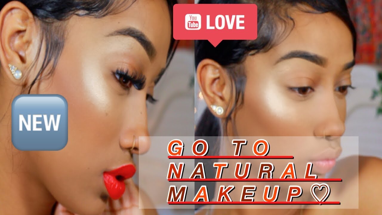 MY GO TO QUICK MAKEUP/GRWM!!!