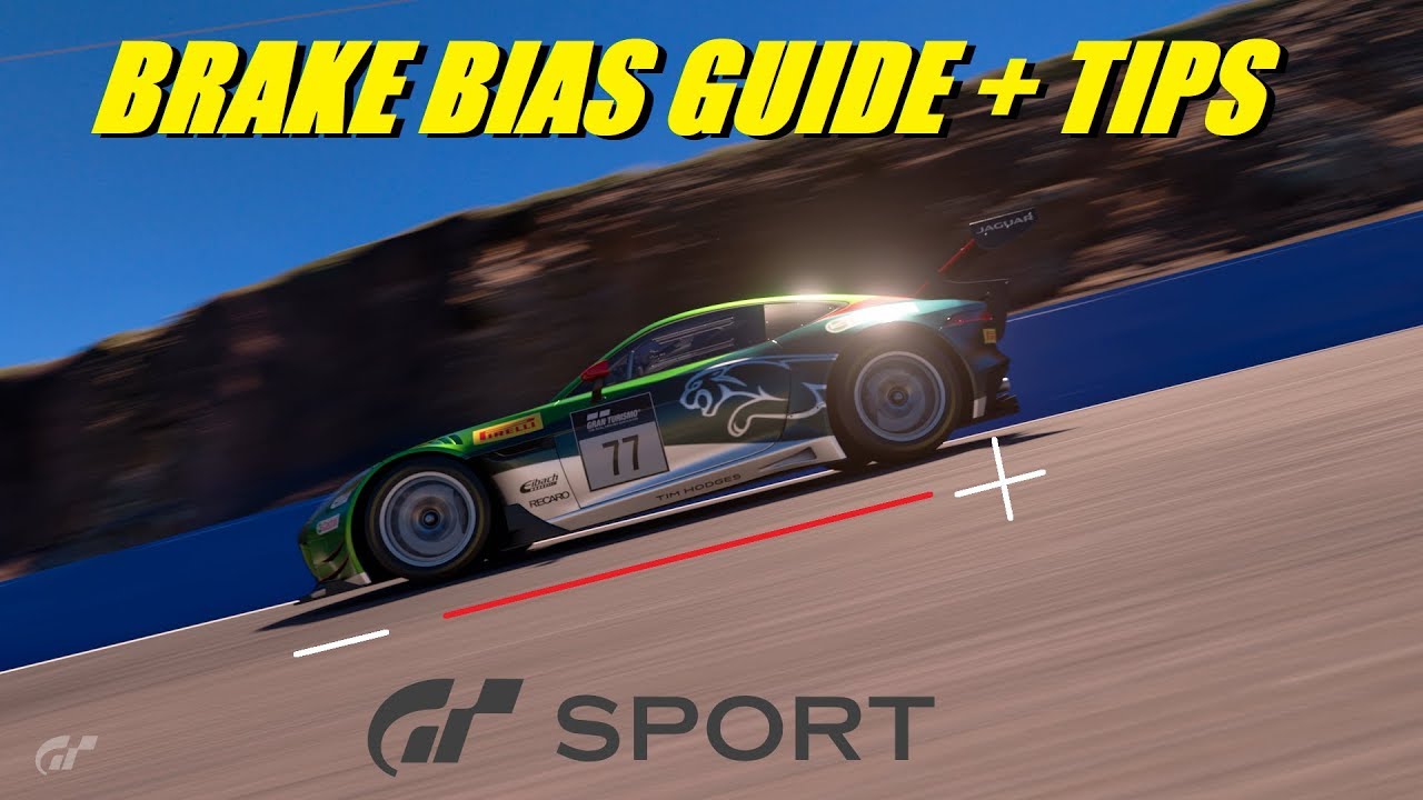 GT Sport A Basic Guide To Brake Bias - Top Tips Part 2