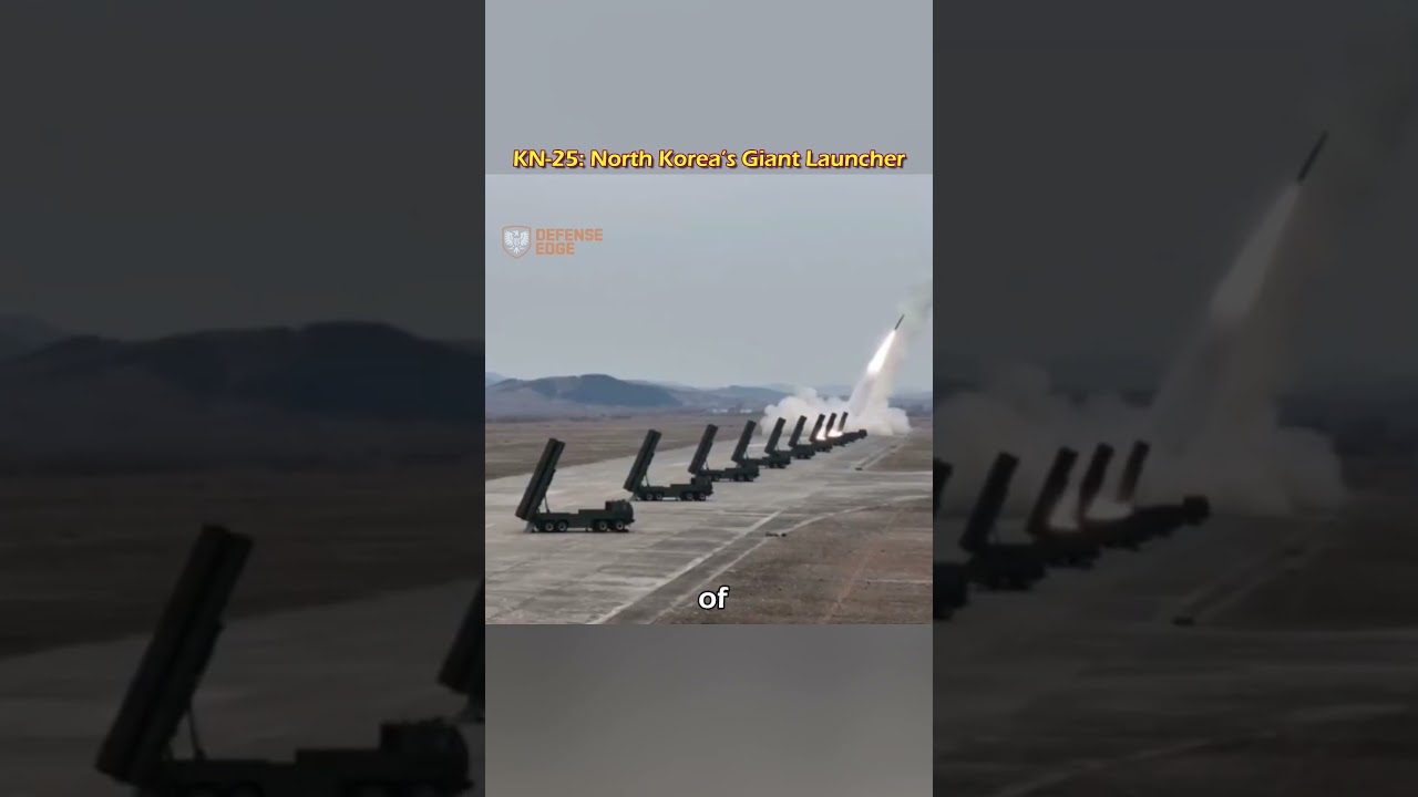 Северокорейская ракетная установка KN-25: крупнейшая в мире ракетная установка?