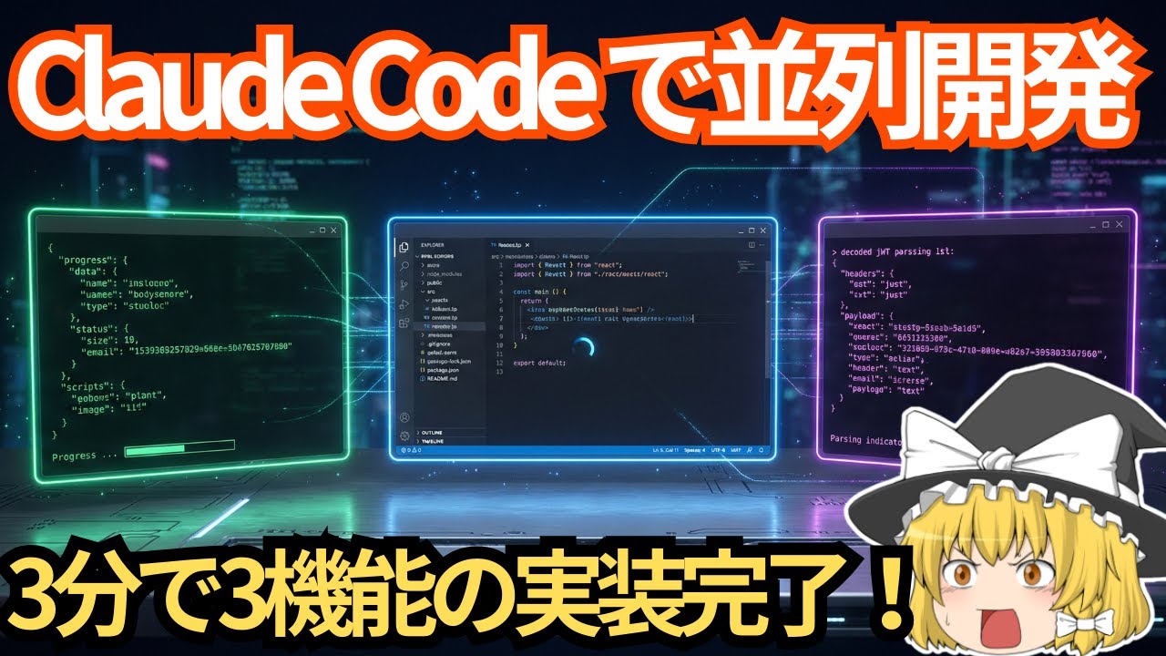 Claude Code開発者のTipsを試したら開発速度がおかしくなった【ゆっくり解説】