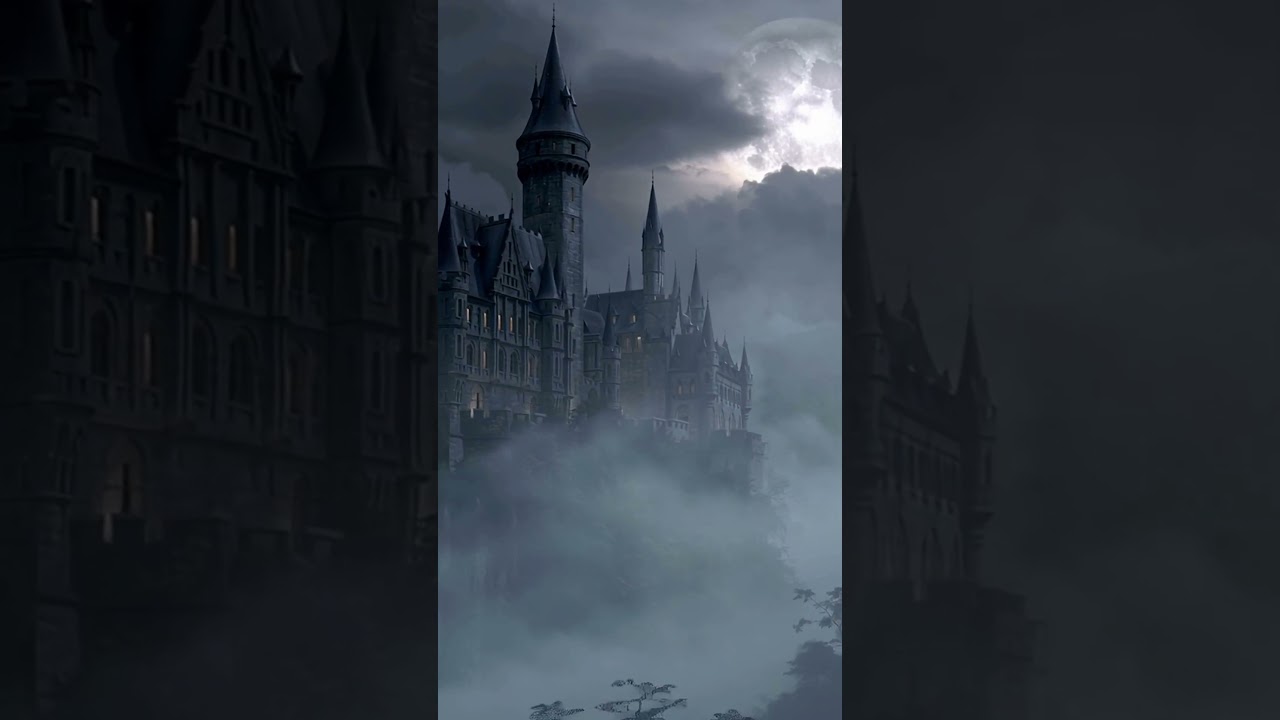 HAUNTED Old Castle 🏰 Dark Fantasy Castle #shorts