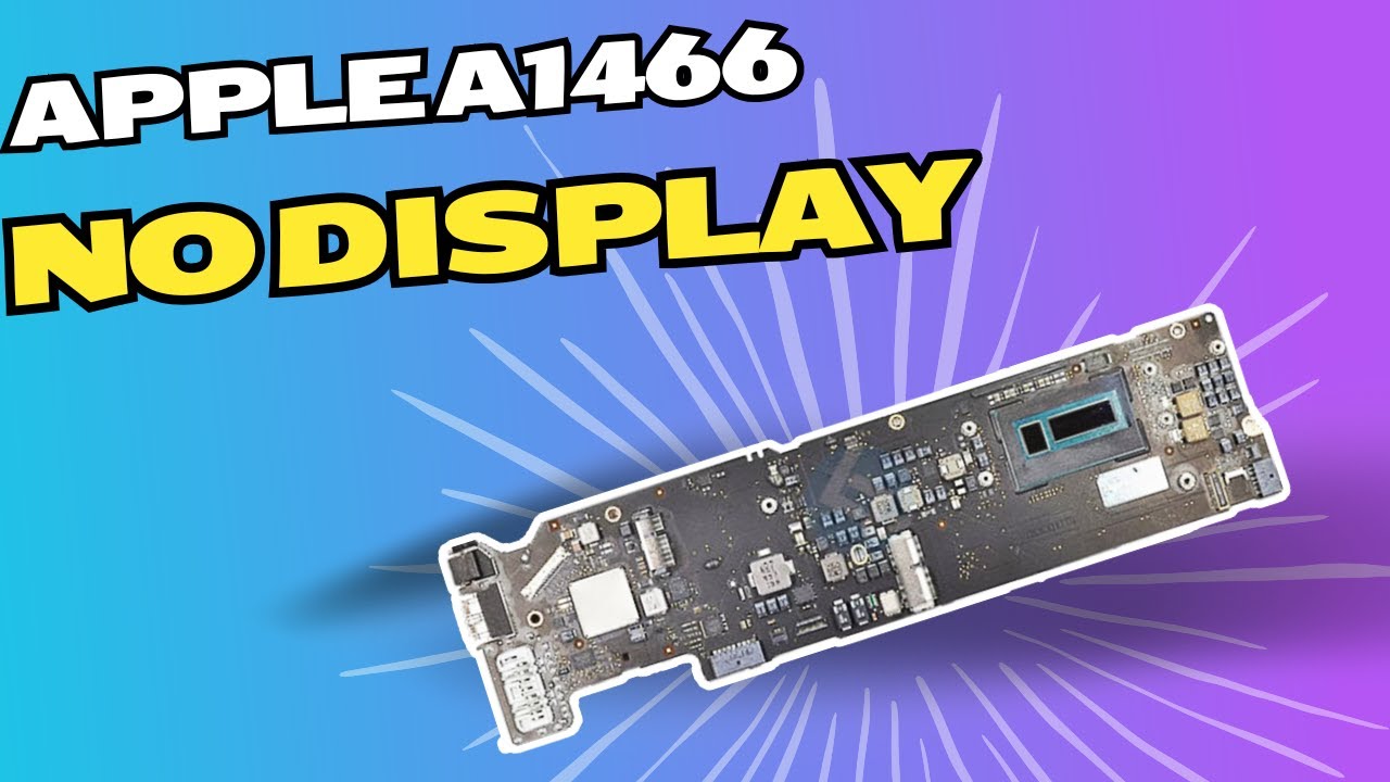 Apple A1466 не имеет дисплея