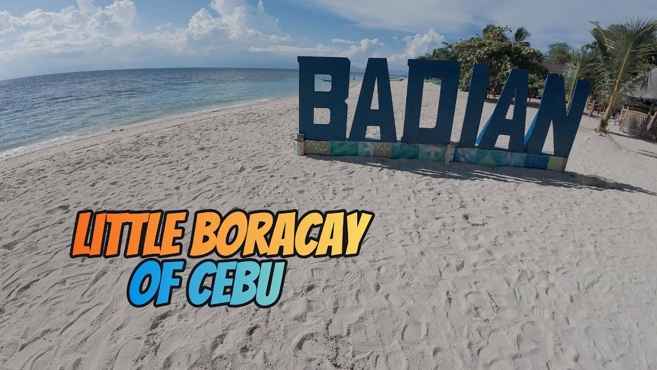 Little Boracay Lambug Beach Cebu 4k walking tour