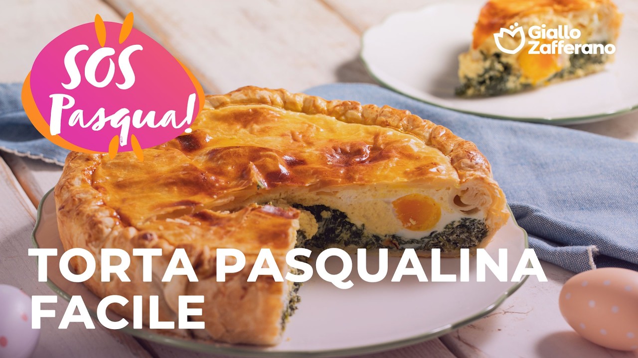 TORTA PASQUALINA FACILE - ricetta veloce e croccantezza garantita!😍