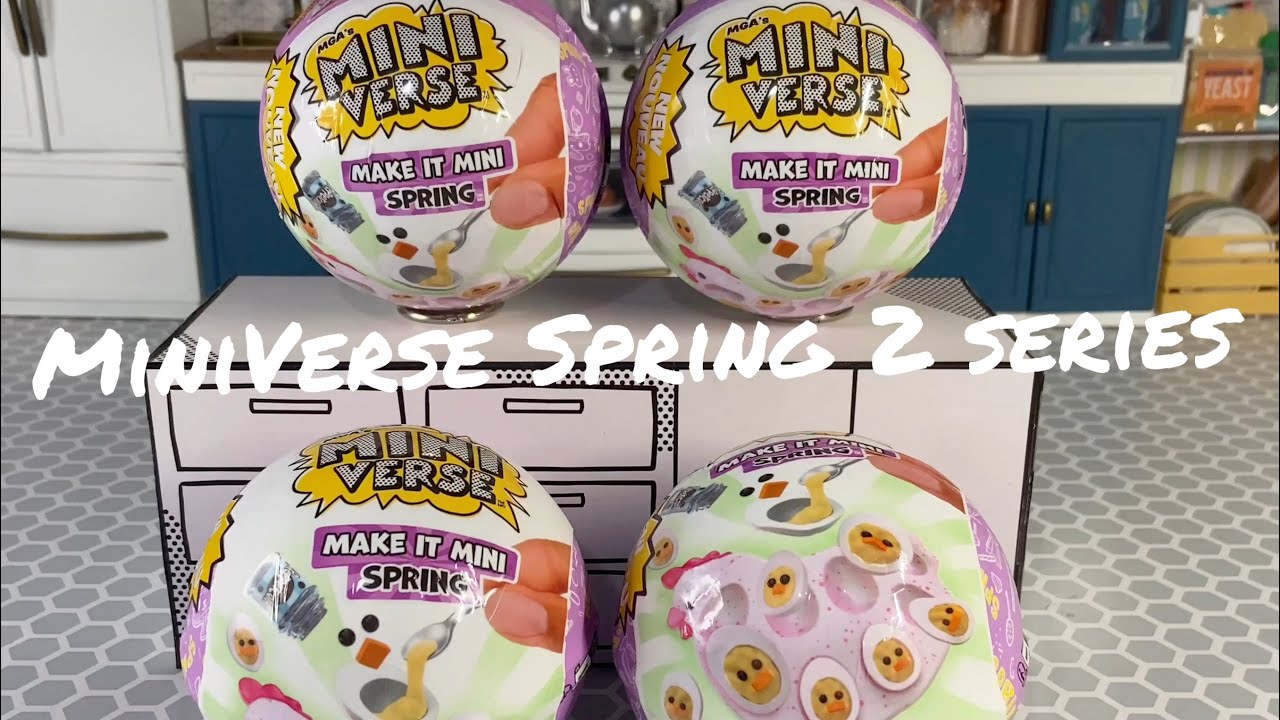 Распаковываем и собираем: НОВАЯ серия MiniVerse Spring 2 Complete! 🌼🐰