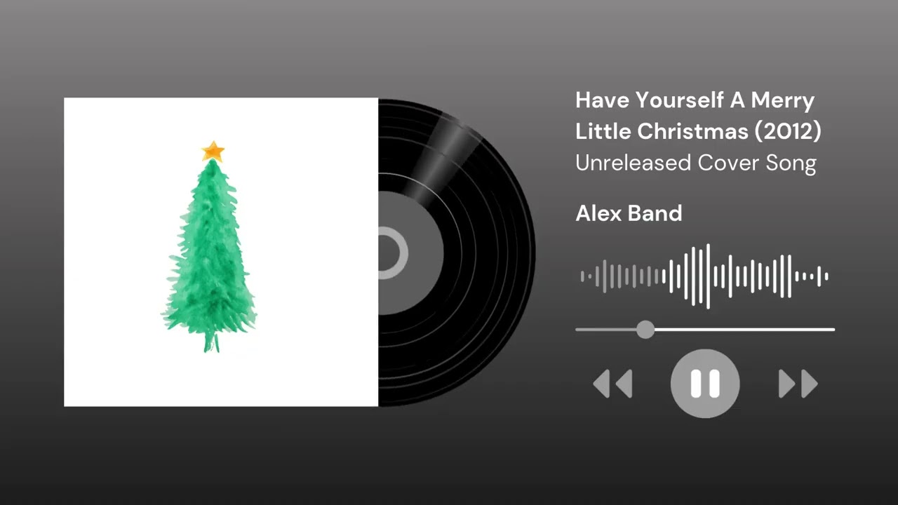 The Calling | Alex Band - Have Yourself A Merry Little Christmas | Unreleased Cover (Audio, 2012)