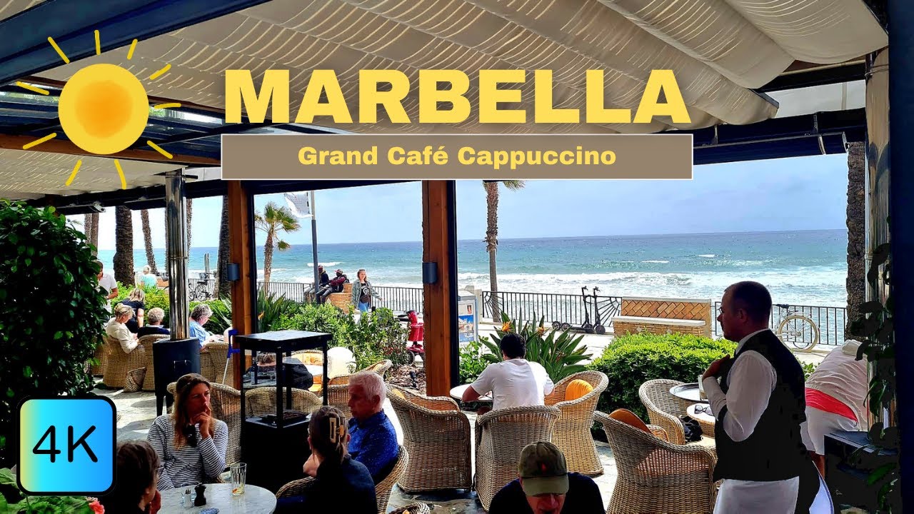 The best Café in Marbella -Grand Café Cappuccino Marbella