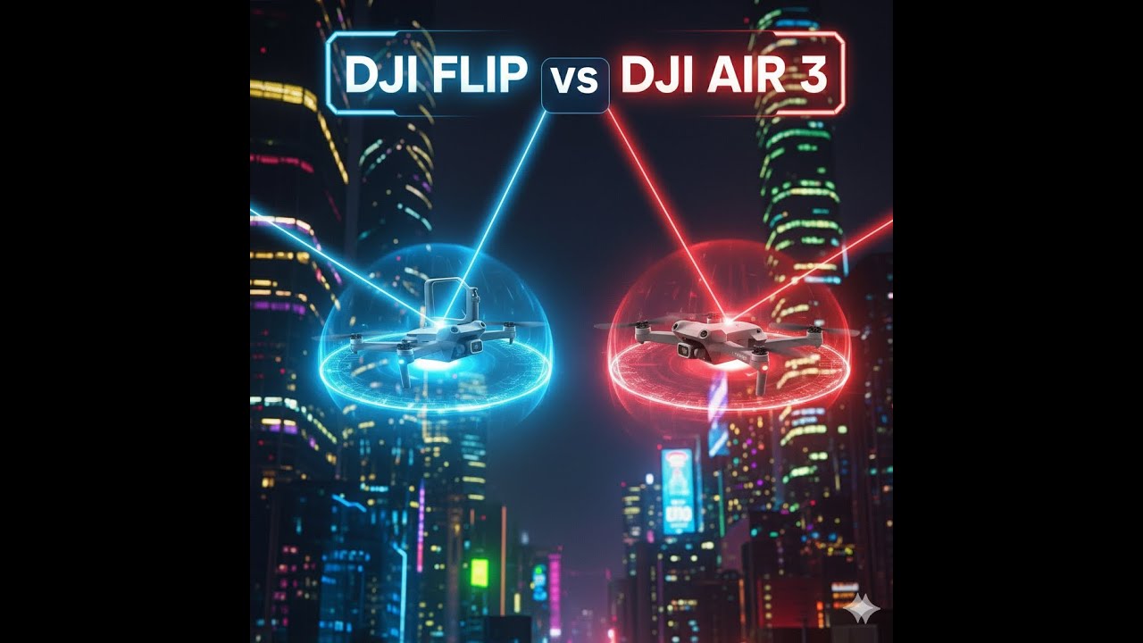 DJI Air 3 vs DJI Flip