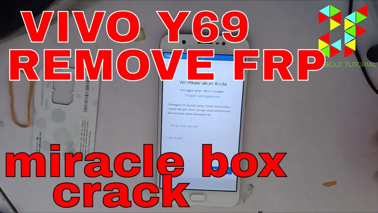BYPASS FRP VIVO  Y69 MIRACLE BOX ONE CLICK