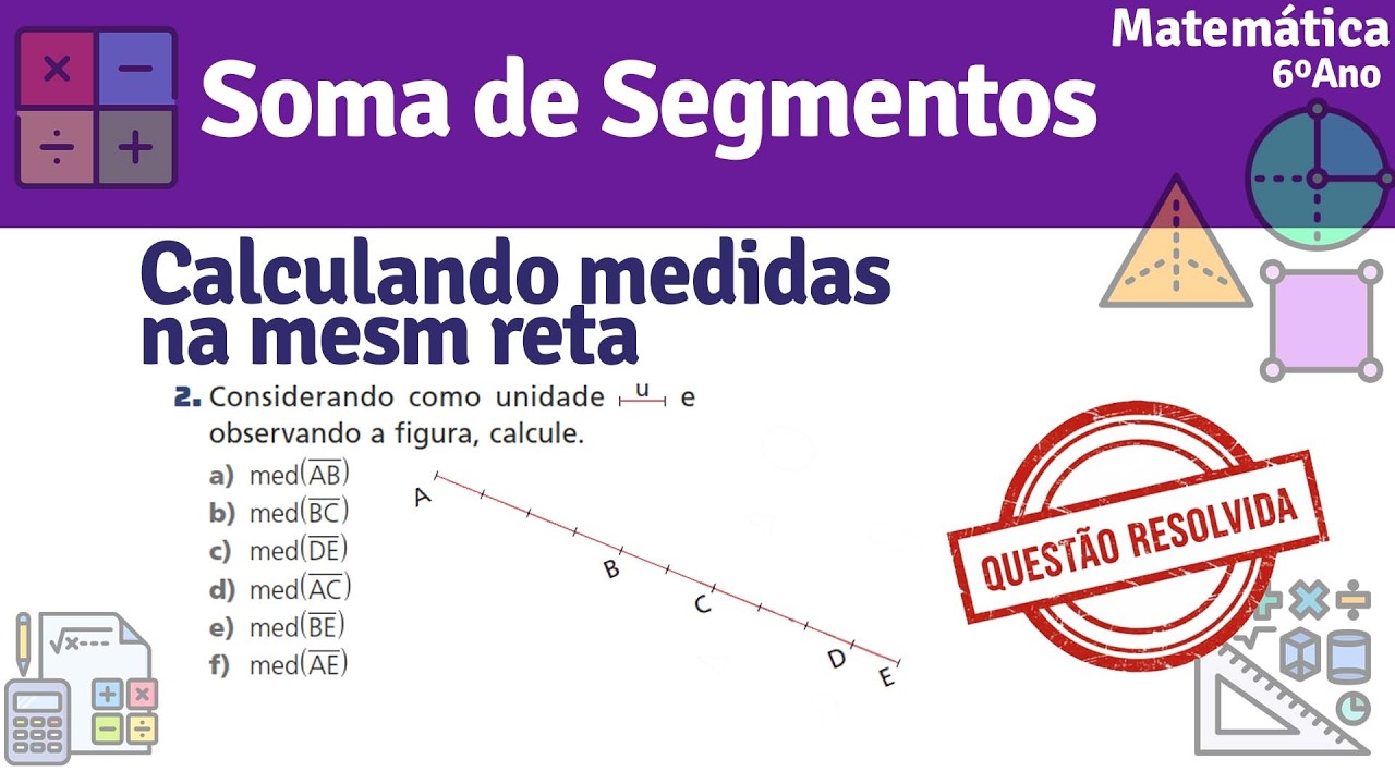 📌 📐 APRENDA a calcular medidas rapidamente! | Aula 49.1.2 Geometria - Matemática 6º Ano