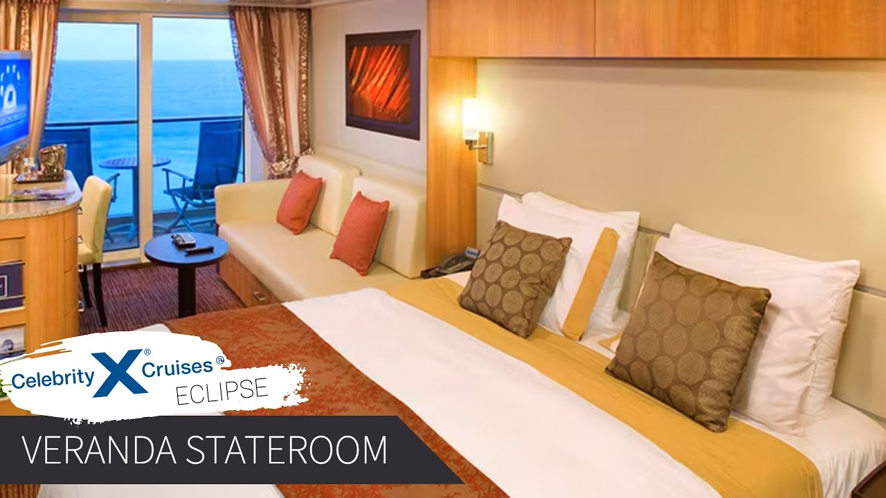 Celebrity Eclipse | Veranda Stateroom | Full Walkthrough Tour & Review | 4K