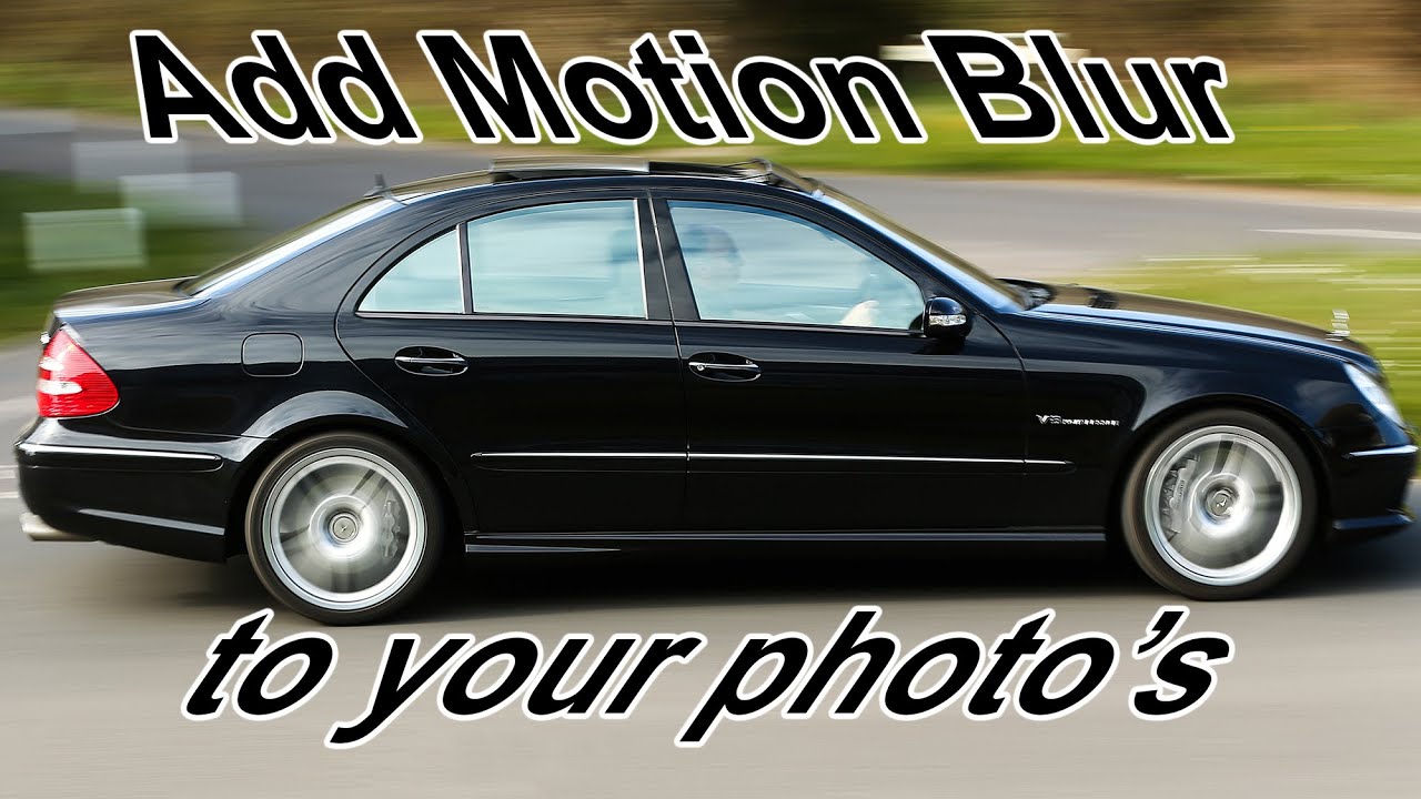 How to add MOTION BLUR to your photo's - Camera settings for PANNING