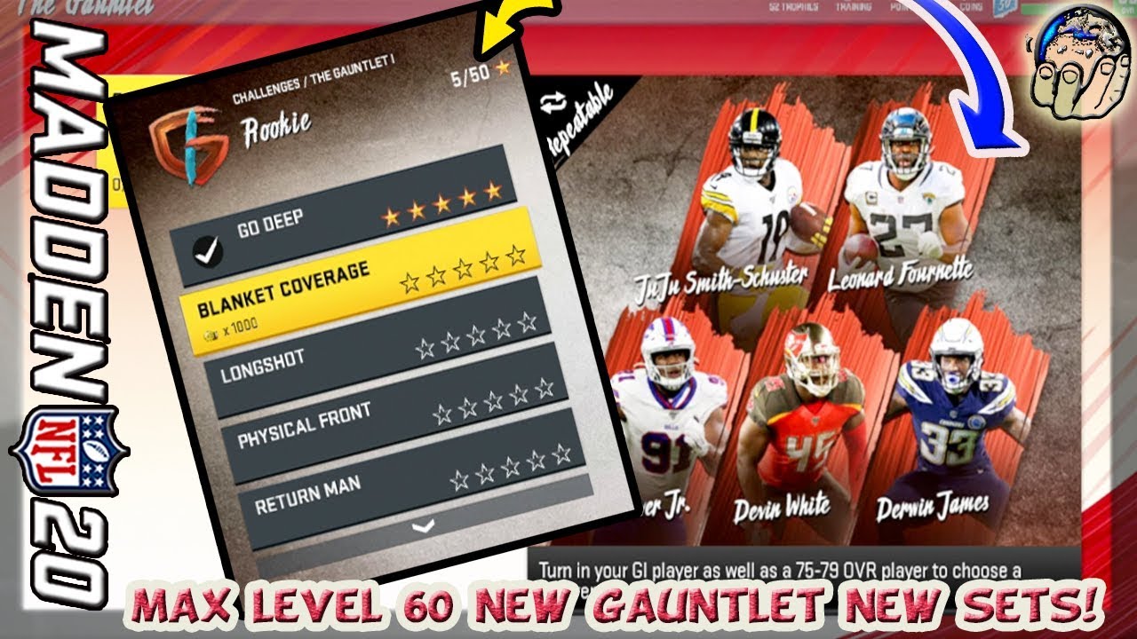 MUT LEVEL 60! NEW GAUNTLET! NEW EXCHANGE! IMPORTANT LEVEL PACK UPDATE! Madden 20 Ultimate Team