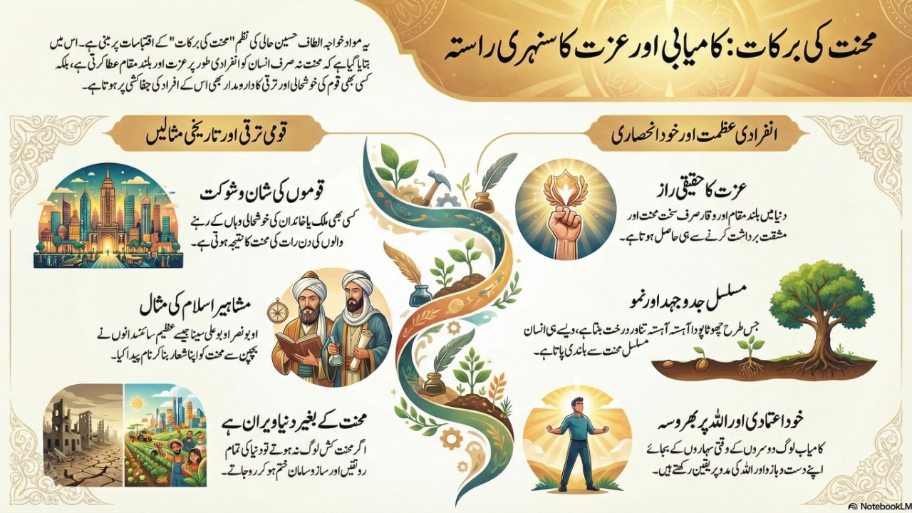 محنت کی برکات mehnat ki barkaat