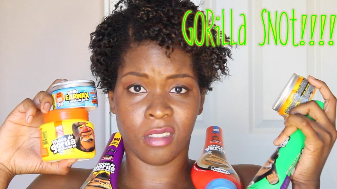 Gorilla Snot and Earwax- Complete review ALL COLORS on natural hair.