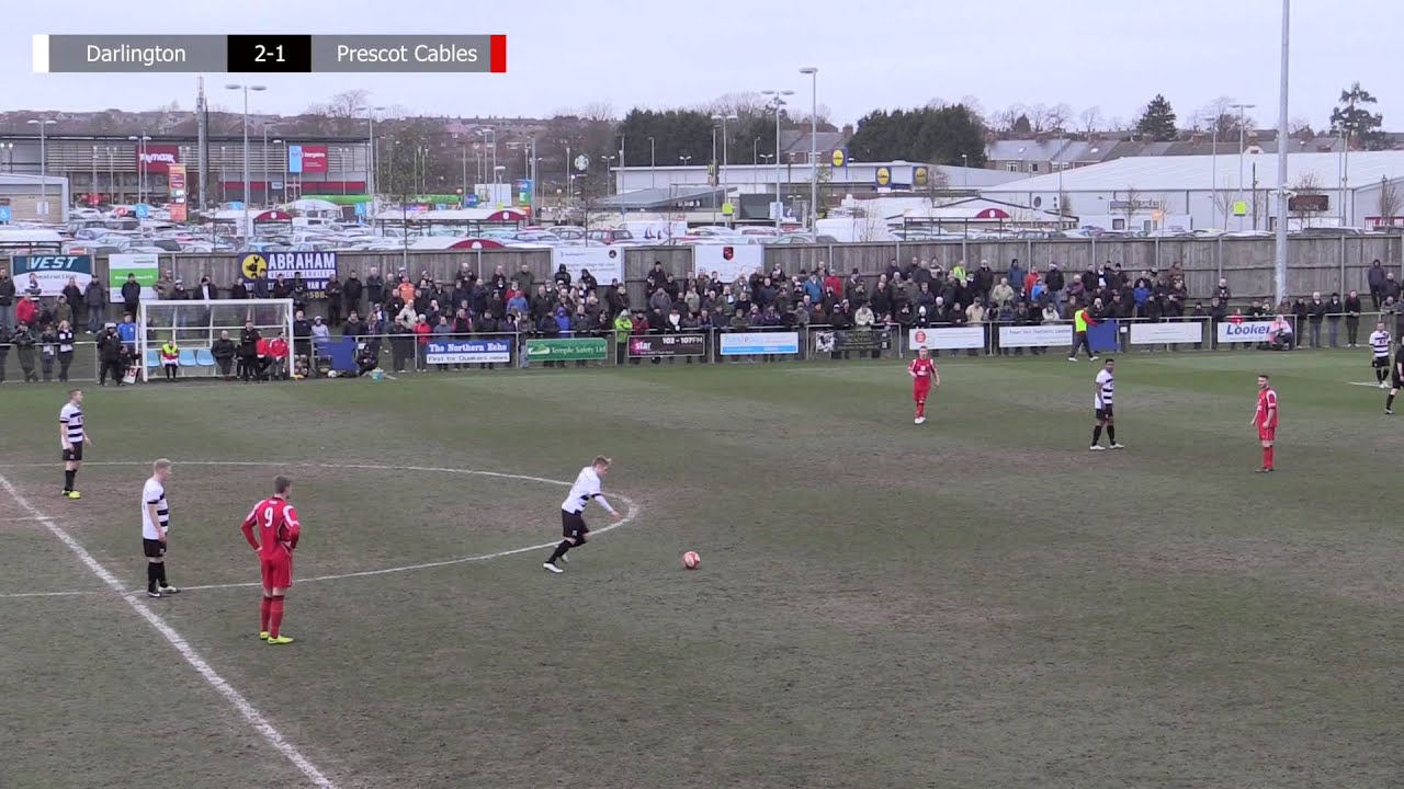Darlington 4-2 Prescot Cables - Evo-Stik First Division North - 2014/15