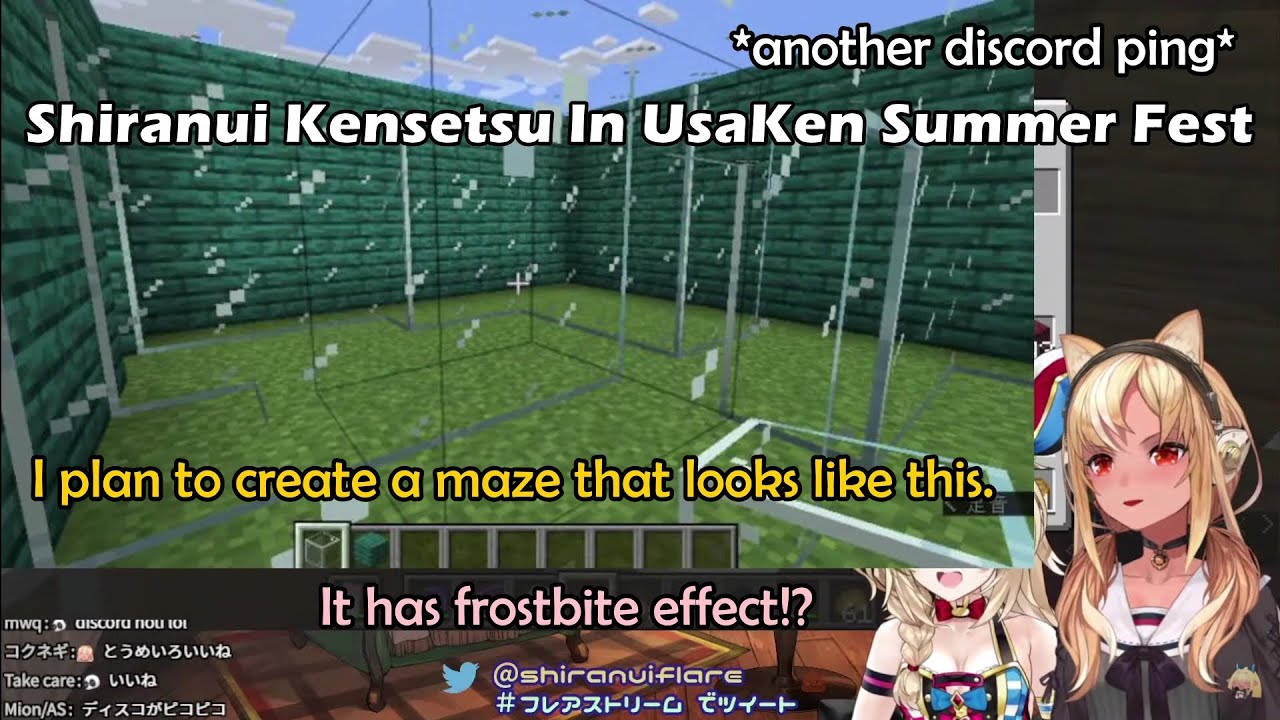 Flare & Polka Gives Spoiler On What Shiranui Ken Will Build In UsaKen Summer Fest【Hololive Eng Sub】