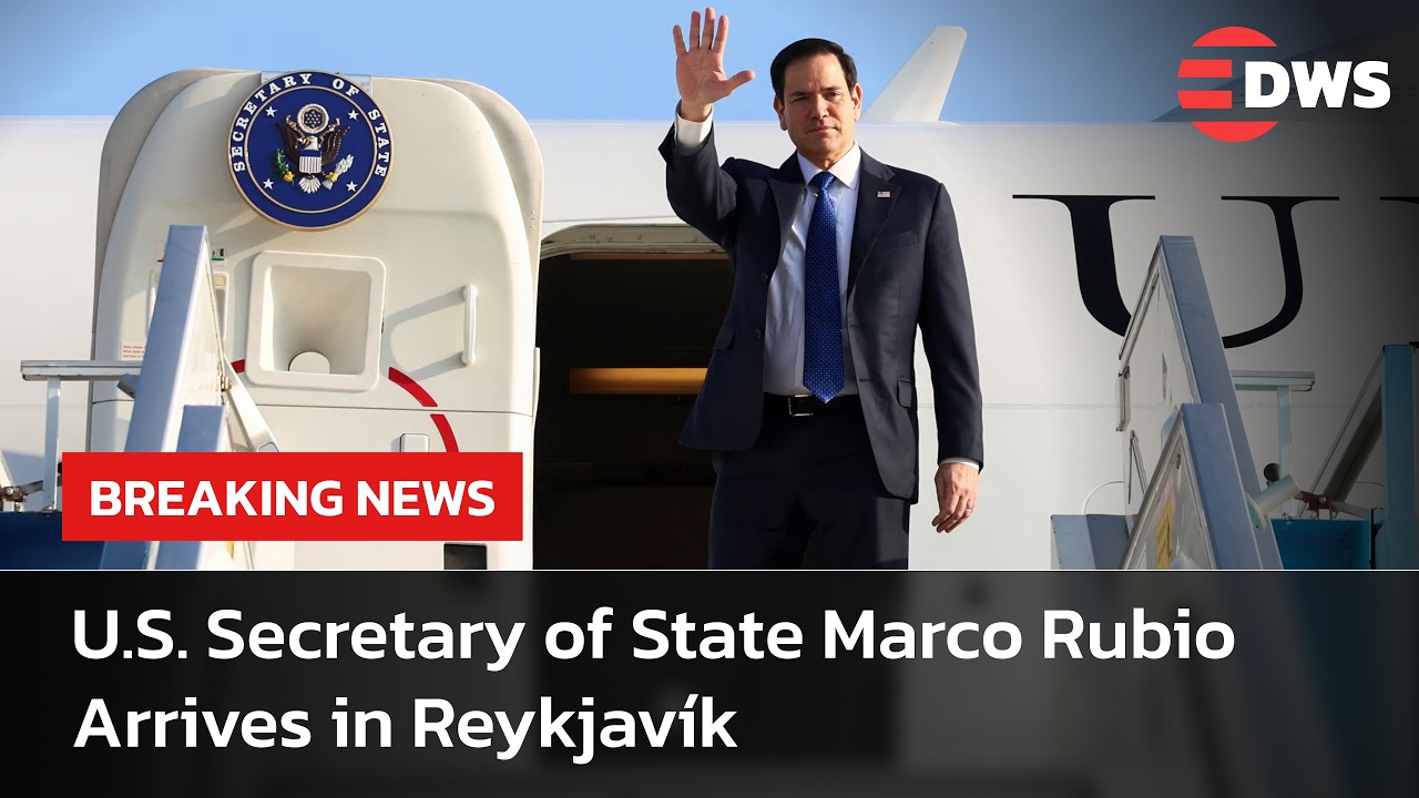 FULL ARRIVAL: U.S. Secretary of State Marco Rubio Arrives in Reykjav&iacute;k | AC15