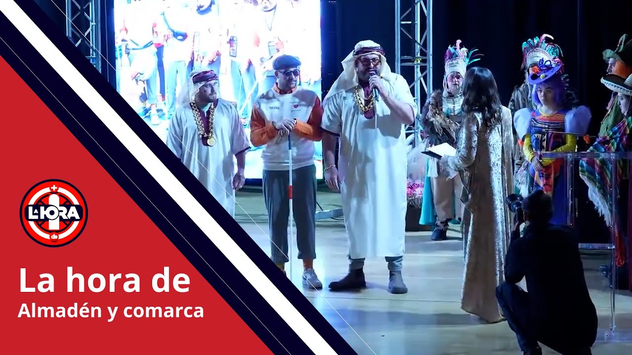 LA HORA DE LA COMARCA DE ALMADÉN, 23 DE ENERO, I PARTE de la GRAN GALA DE PRESENTACIÓN del CARNAVAL