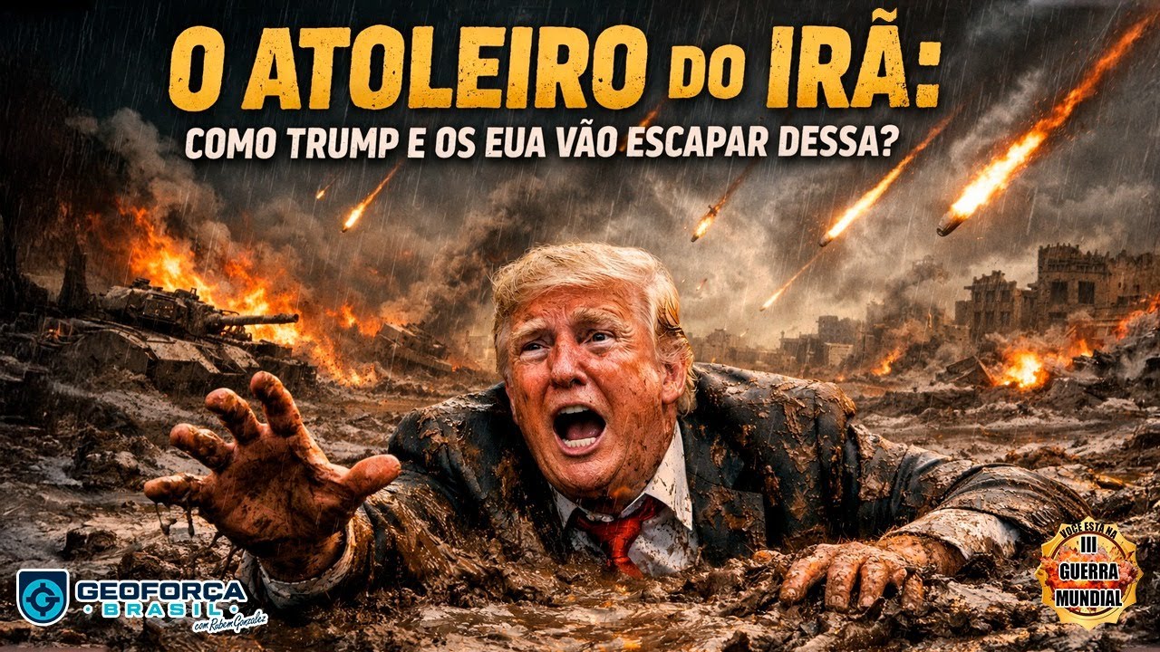 O ATOLEIRO DO IRÃ! COMO TRUMP E OS EUA VÃO ESCAPAR DESSA?