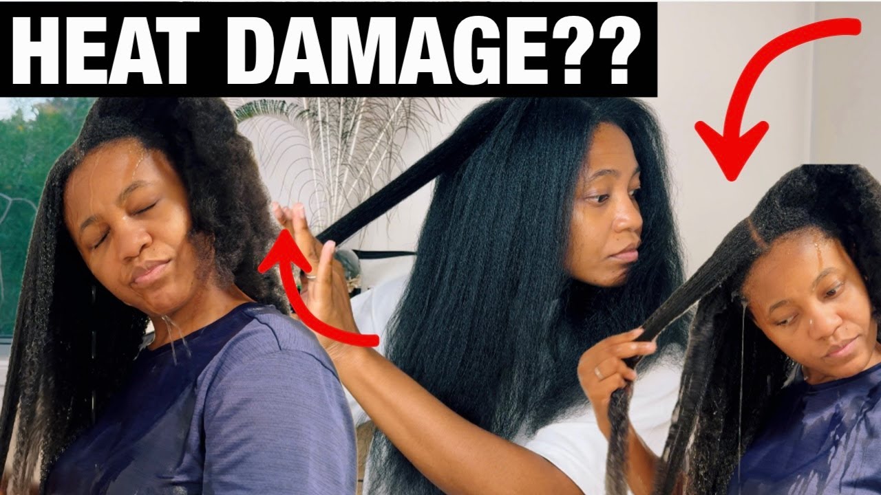 HEAT DAMAGE? Does my hair revert after my soft silk press?