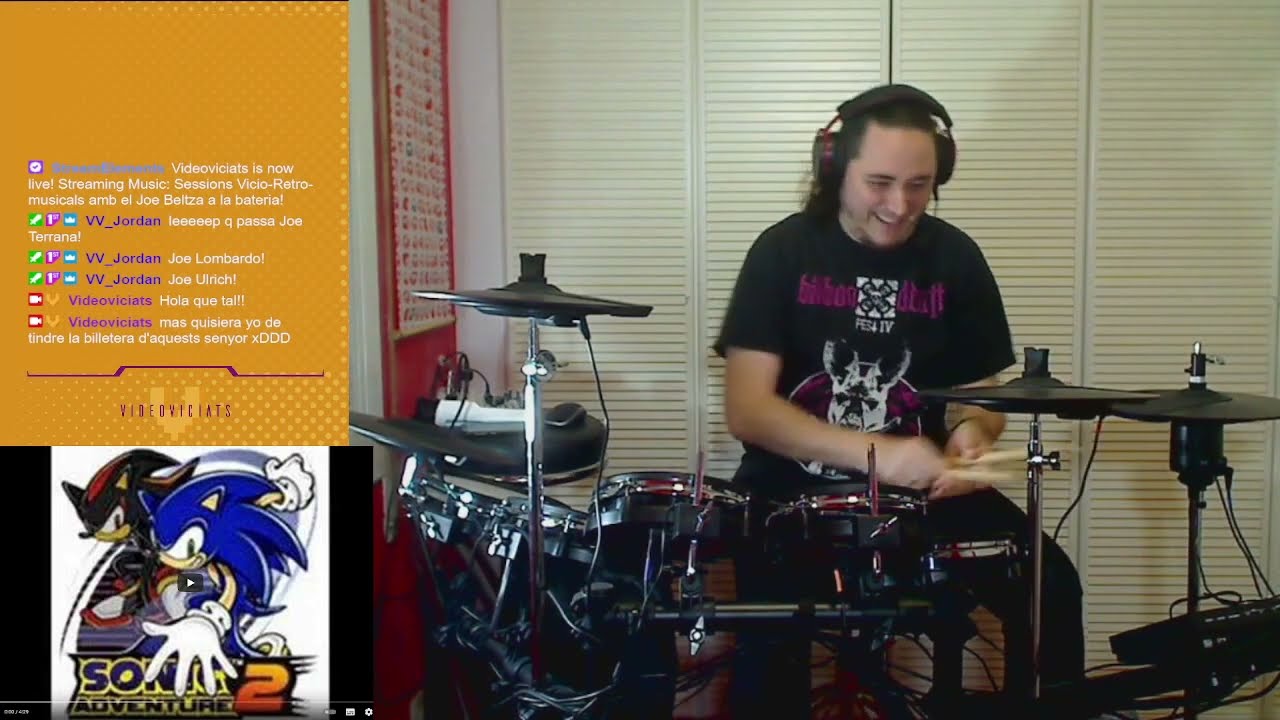 Sessions Vicio-Retro-Musicals amb el Joe Beltza a la Bateria!