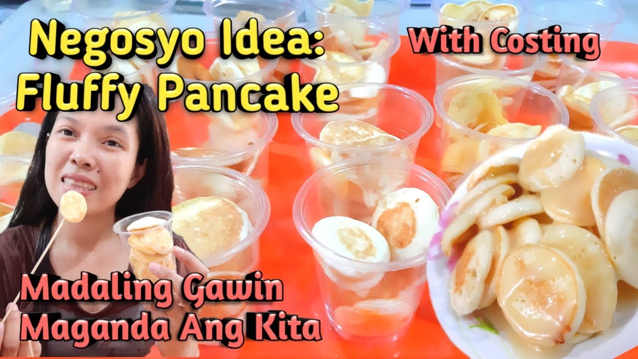 FLUFFY MINI PANCAKE RECIPE W/Costing|Sideline & Homebase Business.