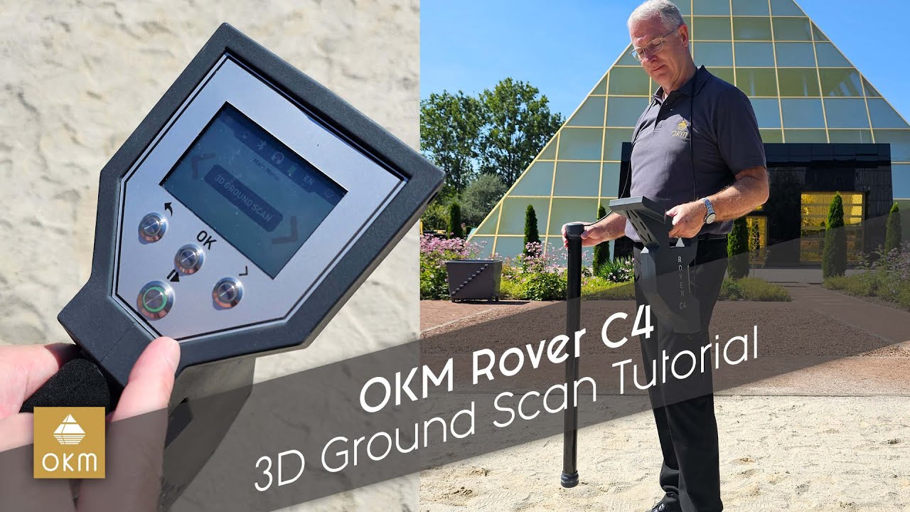 OKM Rover C4 ⚙️ РУКОВОДСТВО ПО 3D-сканированию грунта: как обнаружить зарытые объекты + Специальн...