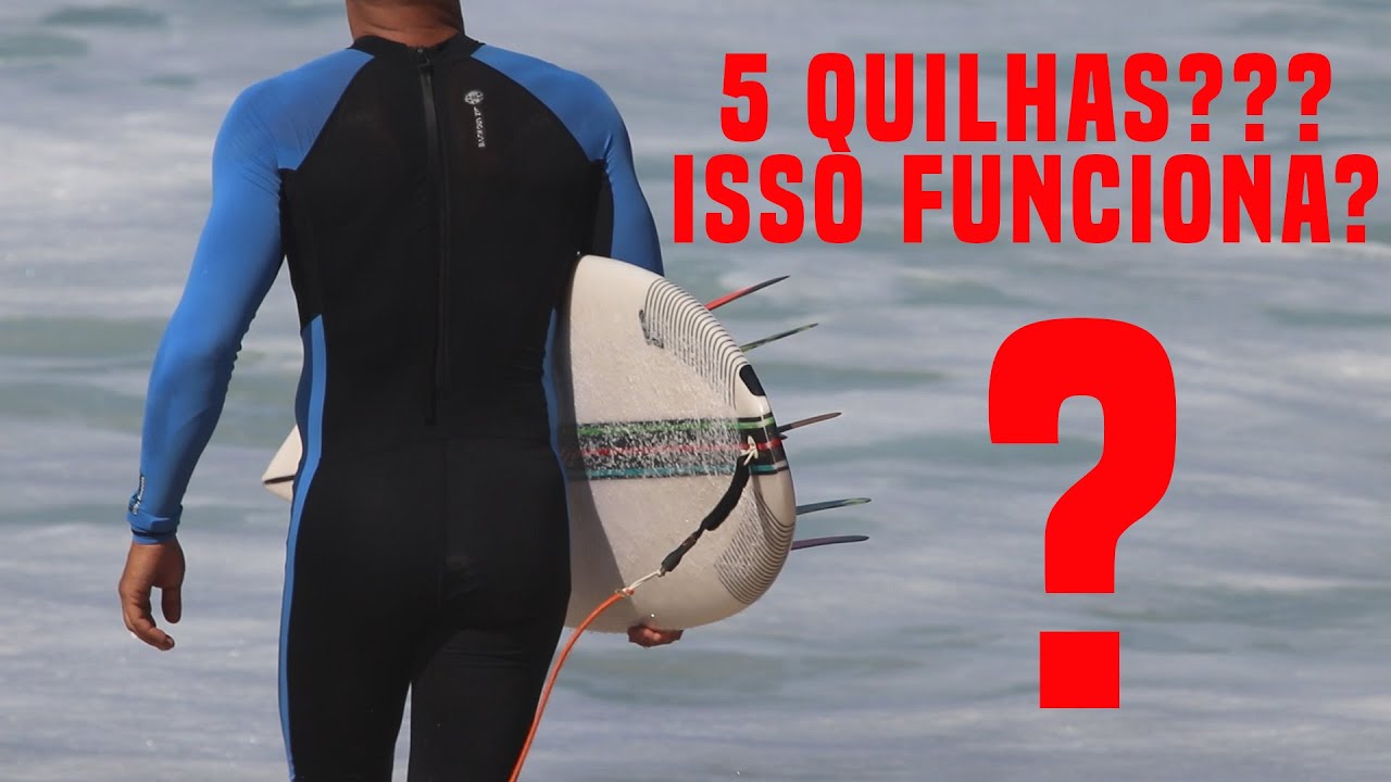 Cinco quilhas? Isso funciona? - Vlog SURFE TV #111