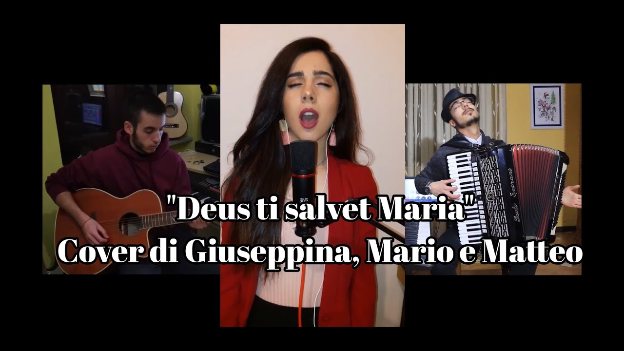 DEUS TI SALVET MARIA. Matteo Scano, Mario Soro, Giuseppina Testone.