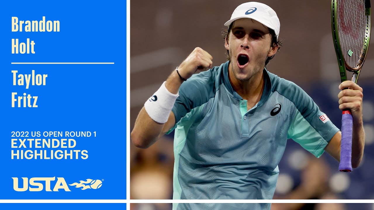 Brandon Holt vs. Taylor Fritz Extended Highlights | 2022 US Open Round 1