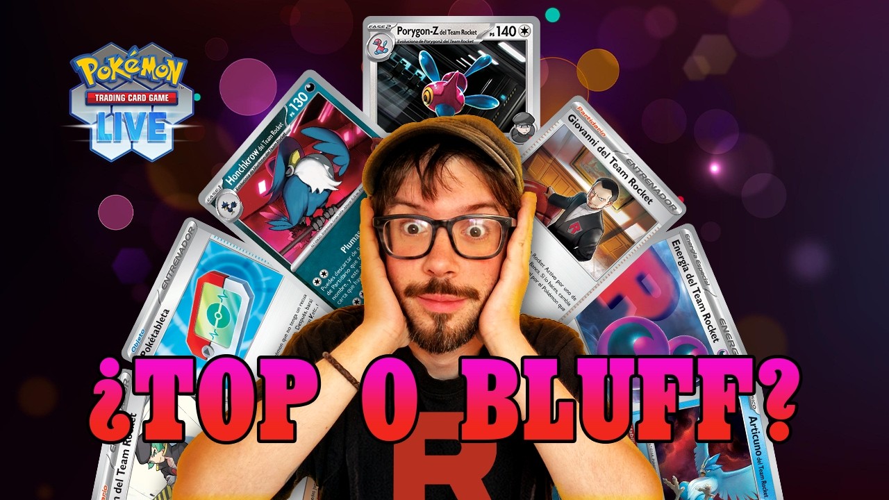 Honchkrow LO CAMBIA TODO! Todas las CLAVES del NEW Team Rocket DECK