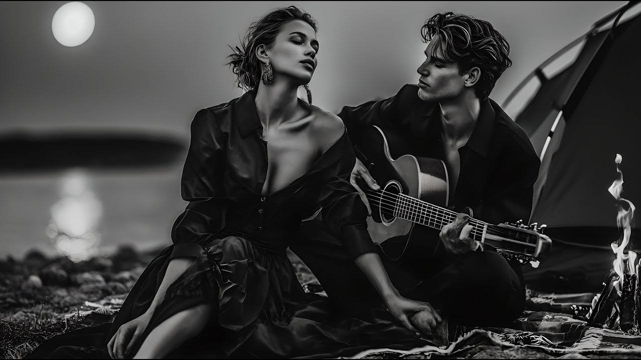 French Manouche Jazz | Romantic Evening by the Water for Intimate Moments 🎶
